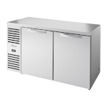 True TBR60-RISZ1-L-S-SS-1 - Back Bar Cooler, two-section, 60
